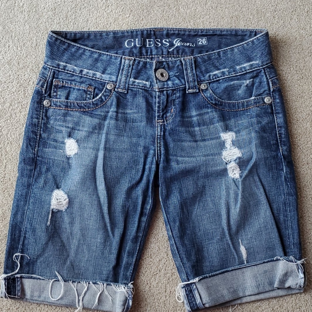 GUC Blue Guess Jean Shorts